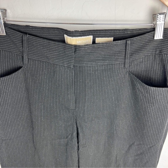 Michael Michael Kors Pants Size 10 black straight leg trouser pant slacks - Picture 1 of 9